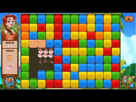 Lost Island Blast Adventure Level 184 - No Boosters