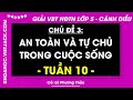 Vở bài tập Hoạt động trải nghiệm Lớp 5 Tuần 10 - trang 22, 23