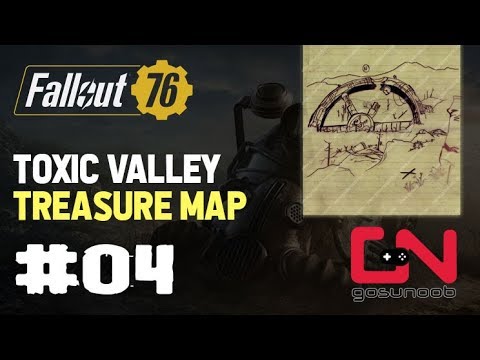 Fallout 76 - Toxic Valley Treasure Map #04 Location