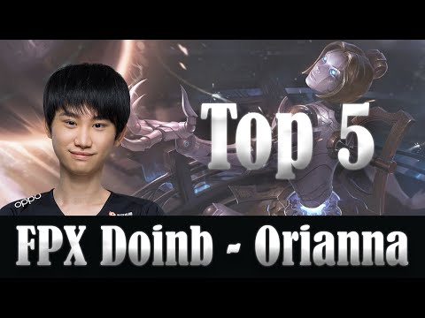 FPX Doinb (Orianna Mid) Top Plays - V5 vs FPX, LPL 2020 Summer Playoff First Round Highlights