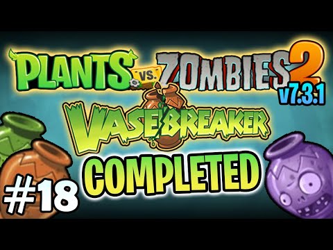 PvZ 2 "v7.3.1" #18: Vasebreaker Completed (without Plant Food & Power Ups)