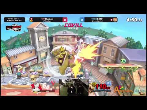 SAU11: Top 32 - TCV | MeetLeo (Wii Fit Trainer) Vs. TITUS | PORU (Bowser)