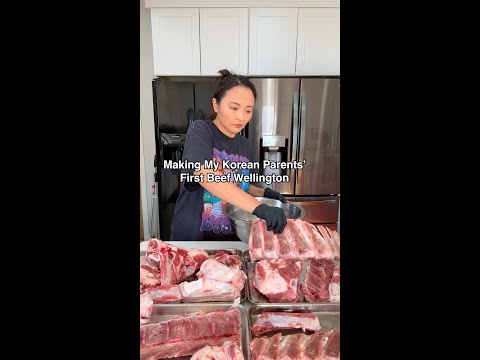 Cooking My Korean Parent’s First Beef Wellington