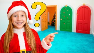 Download lagu Nastya escapes from the Christmas world to get a new bouncing Toys mp3