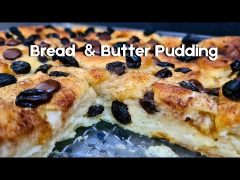 Simple Bread and Butter Pudding Recipe | Resepi Puding Roti Mudah dan Sedap | Rahiza Dorah