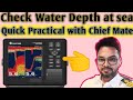 Echosounder Check Water Depth At Sea Quick Practical Knowledge Echosounder Merchantnavy Ship