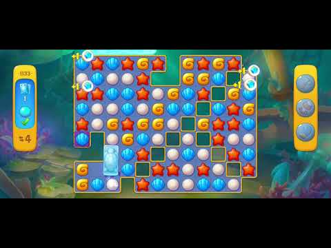 Fishdom gameplay level 1133 success
