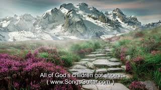 All of God’s children got shoes | Song with lyrics to sing along to