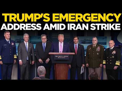 Donald Trump LIVE: Trump Delivers Urgent War Message as Iran Strikes Back | US-Iran War Live