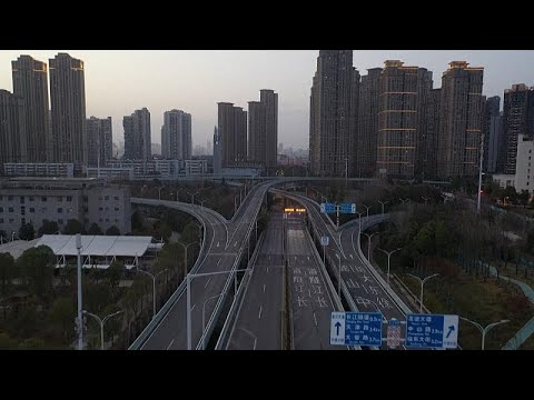 Hayalet kent Vuhan: Koronavirüsün çıktığı kentin drone görüntüsü