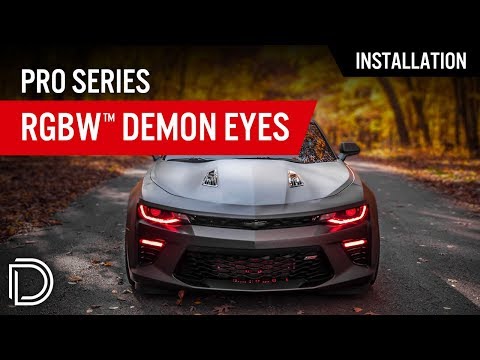 How to Install Pro Series RGBW Demon Eyes by Diode Dynamics