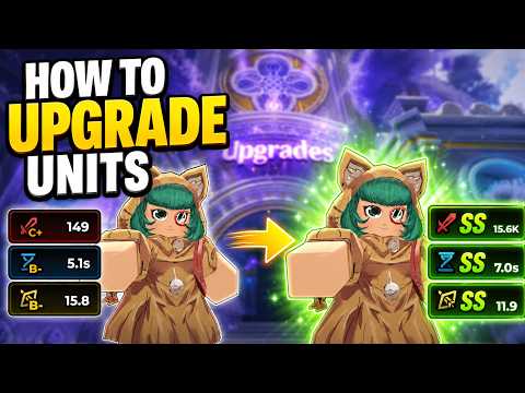How to UPGRADE UNITS in ANIME EXPEDITIONS Roblox