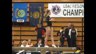 preview picture of video 'Jenna Schlosser Lvl 9 ~ Beam @ Regionals.AVI'