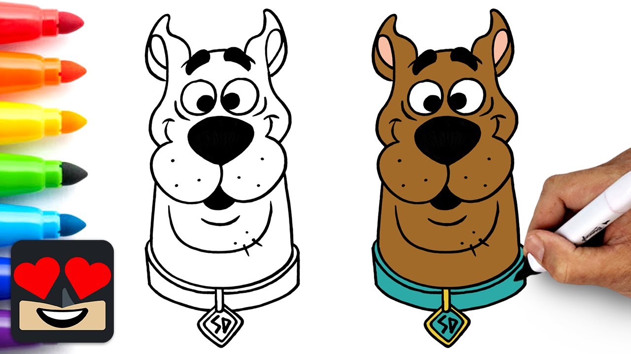 How To Draw Scooby Doo | Step by Step Art Lesson for Beginners