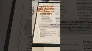 Royal Caribbean Allure of the Seas Main Dining room Dinner Day 1
