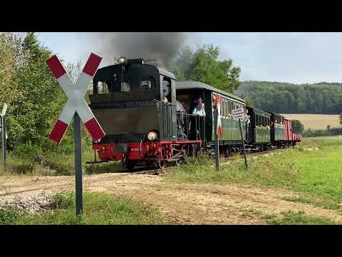 Die Härtsfeldbahn „Schättere“ am Härtsfeldsee