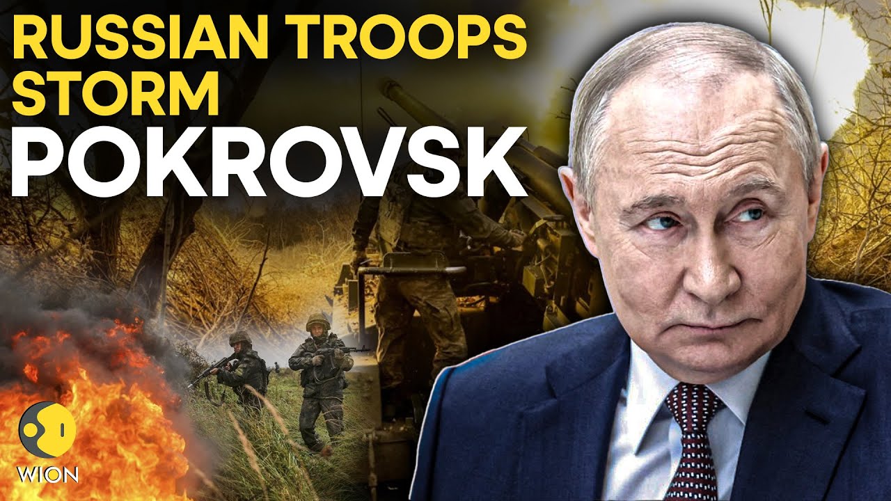Russia-Ukraine LIVE: Putin Launches MASSIVE Offensive As 1.5 Lakh Troops Storm Pokrovsk | WION