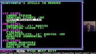 Previous Live Stream of DFortae's AD&amp;D Champions of Krynn Remaster (Iron Man) - Part 2