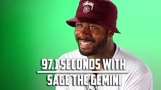 Sage the Gemini Talks Jordin Sparks Relationship & More: 97.1 Seconds with Sage the Gemini