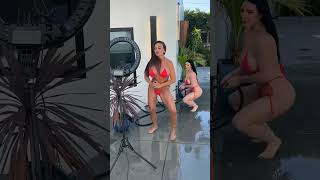 making the shorts #shorts #dance #blooper #bikini #onlyfans #fashion #fitgirls #milf #mullu
