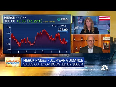 Merck CEO Rob Davis on Q2 results: We continue to see phenomenal growth thumbnail
