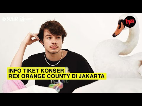 Jadwal dan Link Beli Tiket Konser Rex Orange County di Jakarta