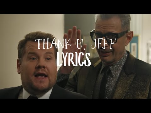 thank u, jeff - lyrics