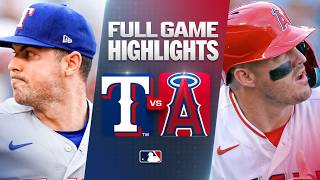 RANGERS vs. ANGELS: Official Full Game Highlights (August 10) | 2026 MLB Season