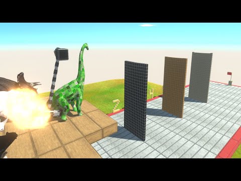 All Units - Giant Rotating Hammer #2 -  Animal Revolt Battle Simulator