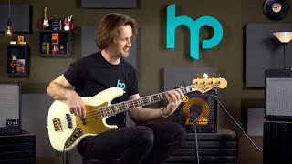Video thumbnail for Squier 40th Anniversary Jazz Bass Gold Edition elektromos basszusgitár by HangszerPláza