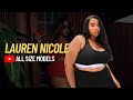 Lauren Nicole American Plus Size Fashion Model HAUL And Wiki