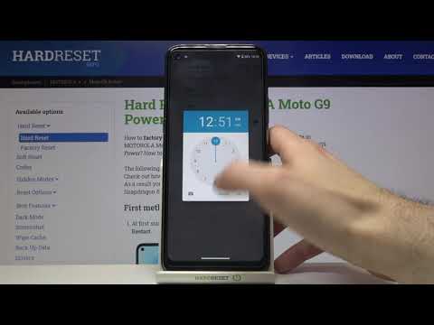 How to Change Date and Time on MOTOROLA Moto G9 Power - Open Date and Time Settings