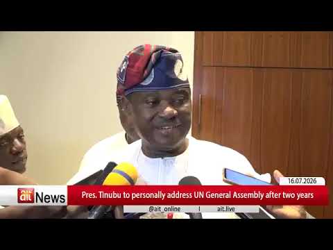 Jimoh Ibrahim says Tinubu will sit in front row at UN General Assembly