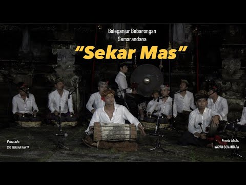 Baleganjur Bebarongan Semarandana || SEKAR MAS || S.G TERUNA KARYA BR. TATAG