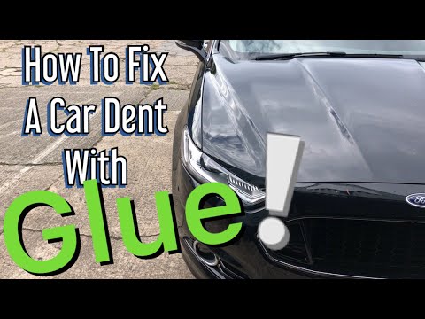 How To Fix A Car Dent With Glue! Watch & See