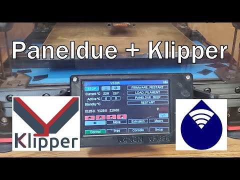 Paneldue with Klipper- How to make it work (its easy)