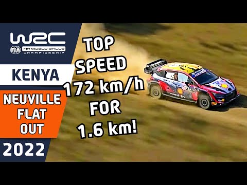 Flat Out + Full Speed : Thierry Neuville on WRC Safari Rally Kenya 2022