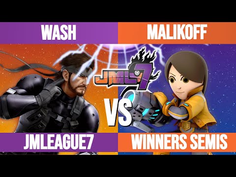 Wash (Snake) vs Malikoff (Mii Gunner) - JMLeague7 Winners Semis