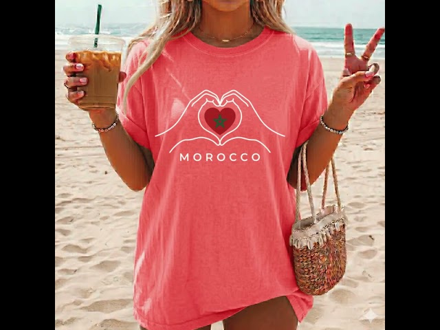 Vídeo relacionado con Marrakech Camel Sunset Morocco Flag Marrakesh Lovers Camiseta