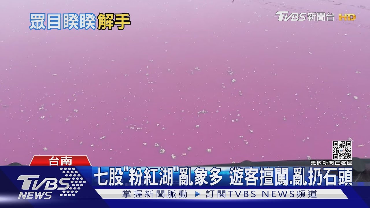 亂象多!南橫機車騎士「隨地便溺」 七股「粉紅湖」遊客擅闖
