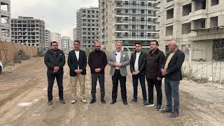 BAŞKAN BEY KENTSEL DÖNÜŞÜM ALANLARI ZİYARET İNCELEME