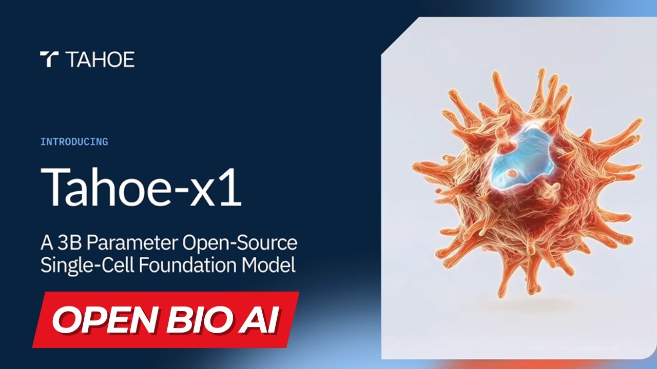Open Biology AI with Tahoe-x1