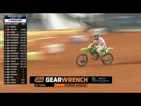 GEARWRENCH 450SX Supercross Top Performance - Round 13