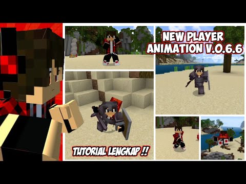 Tutorial to Install the Latest New Player Animation V0.6.6 Addon ||  Complete Tutorials !!