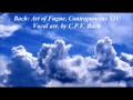 Bach: Art of Fugue, Contrapunctus XIV (vocal)