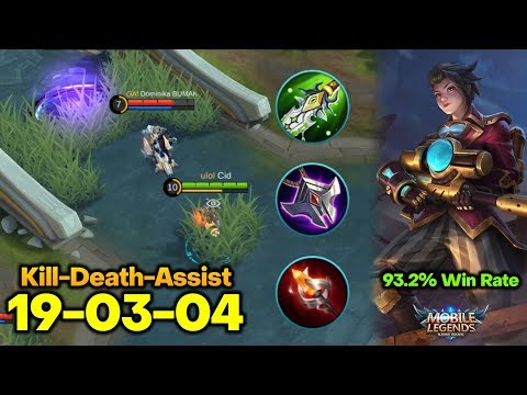 Kimmy Top Global 93.2% Win Rate EZ Kill Enemy Guide Jungle Emblem and Purify Battle Spell MLBB