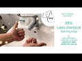 花王 Kao 25 Less Chemical Easy Wash Foaming Soap By AMPHITOL 20HD