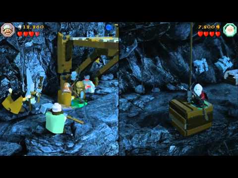 LEGO The Hobbit (PS4) co-op pt12: BEHOLD! The Giant Rock'em Sock'em Robots