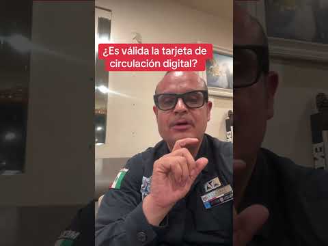 Is the digital vehicle registration card valid?