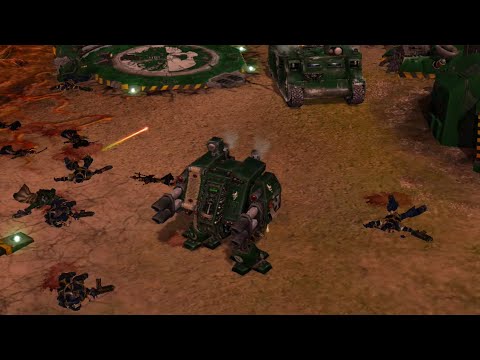 Bloodline Mod 2020: 2vs3: Dark Angels vs Chaos Space Marines! Warhammer 40K: Dawn Of War: Soulstorm